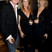 Nicky Clarke (hair stylist), Keren and Sara attend the launch party of the Gilt Champagne Lounge at the Jumeirah Carlton Tower Hotel, London - 2006