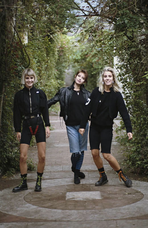 Siobhan Fahey, Keren Woodward and Sara Dallin Photography by Denis O'R...